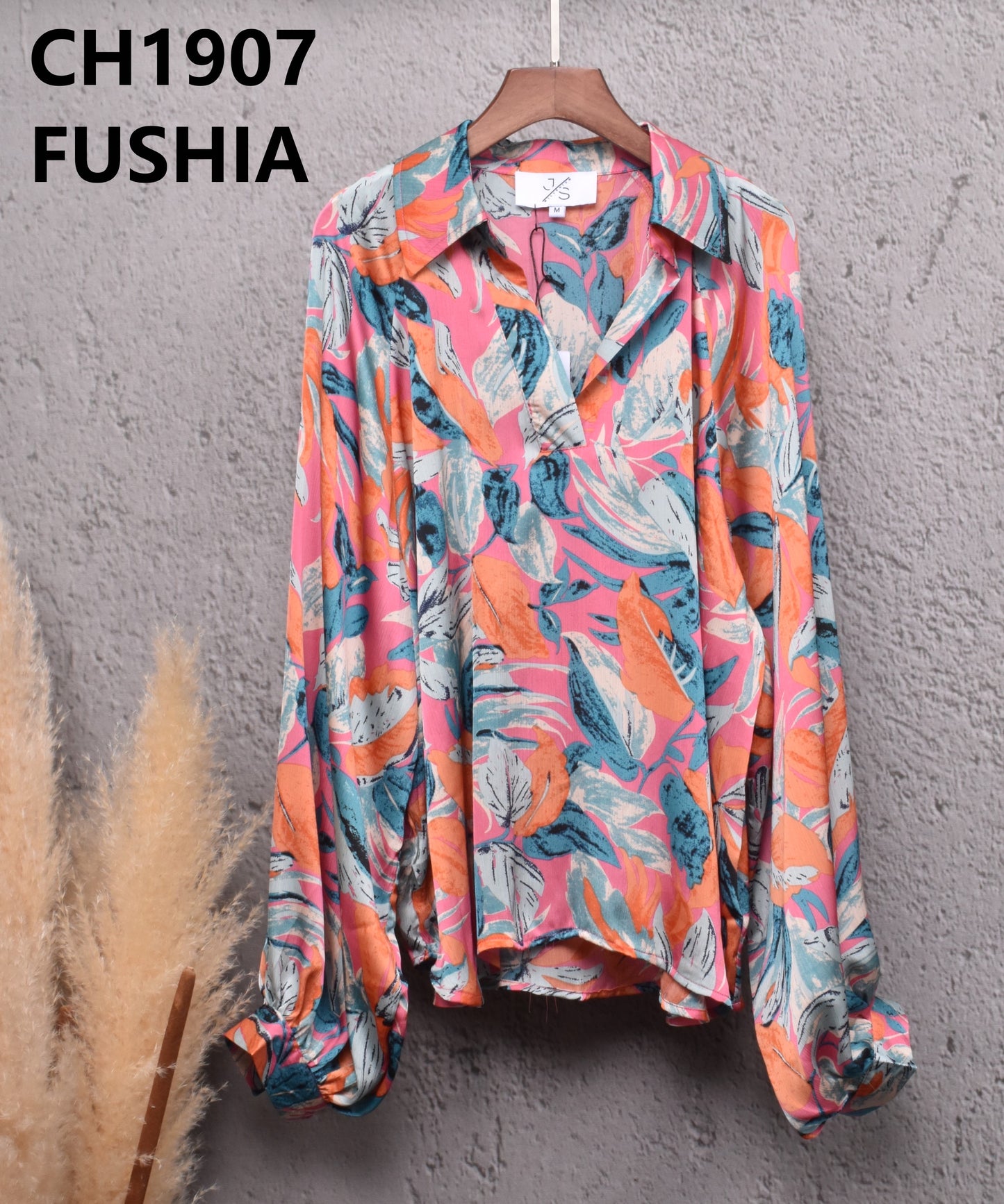 Bluse Dessins des fleurs
