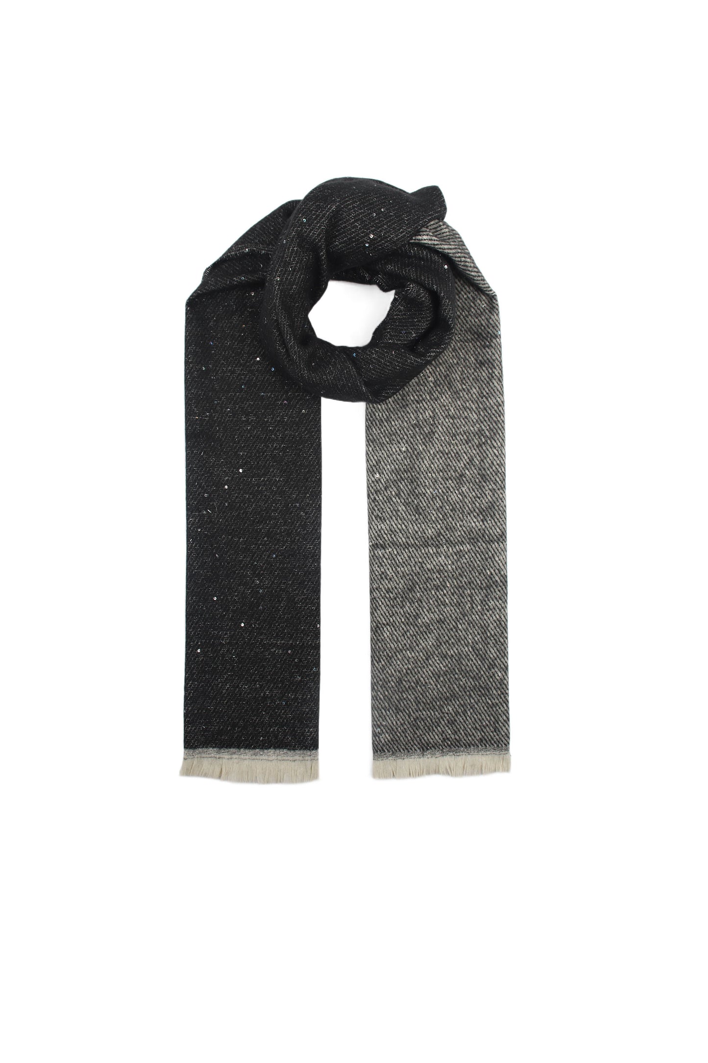 Schal Paillette Contrast