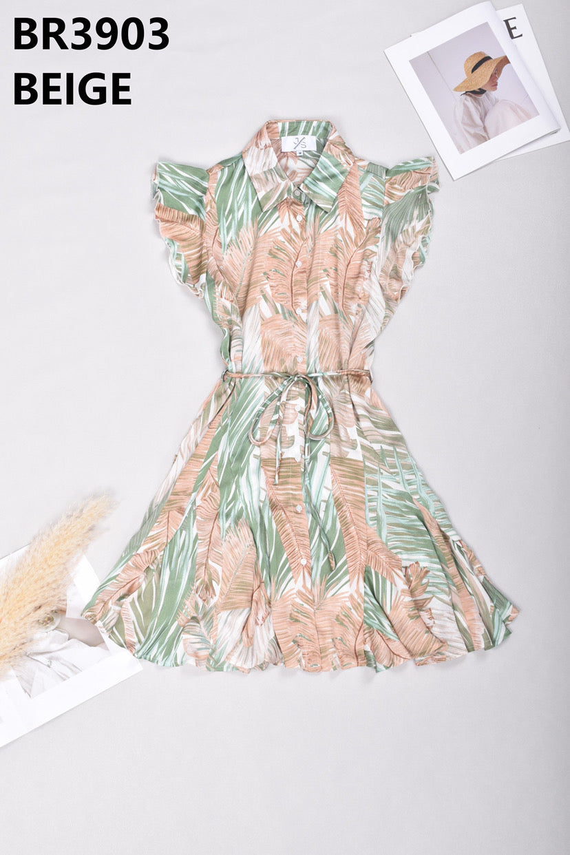 Hemdkleid new Jungle kurz