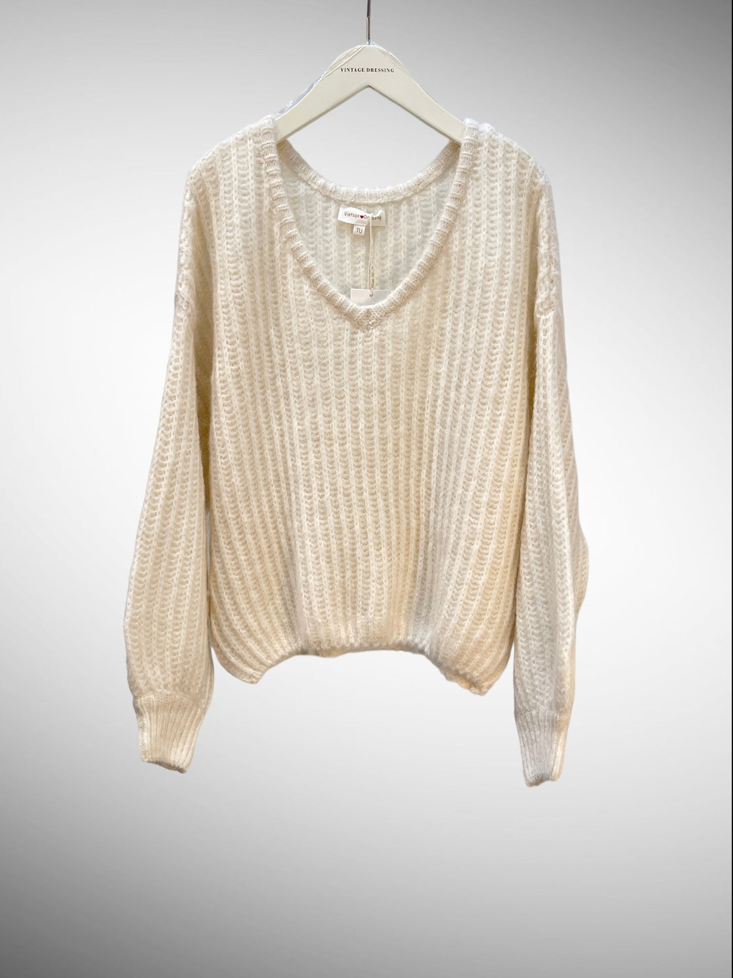 Pulli V tough knit