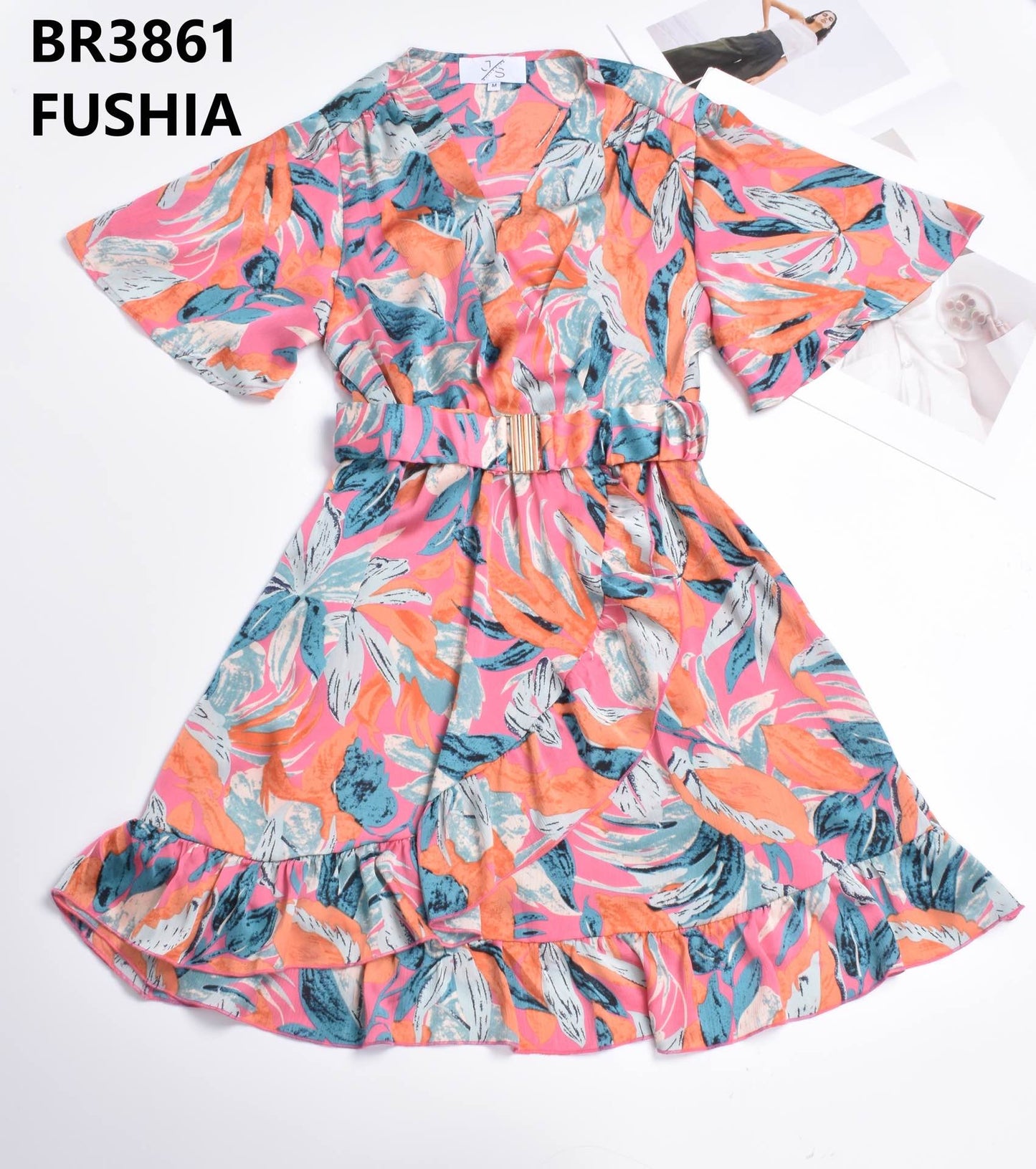 Kleid Dessins des fleurs