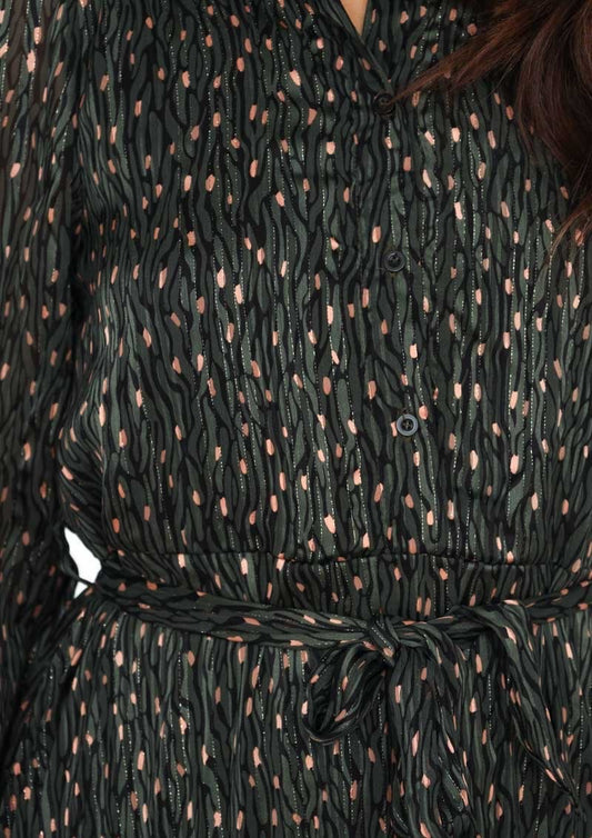 Hemdkleid rosey rain in Forrest lang