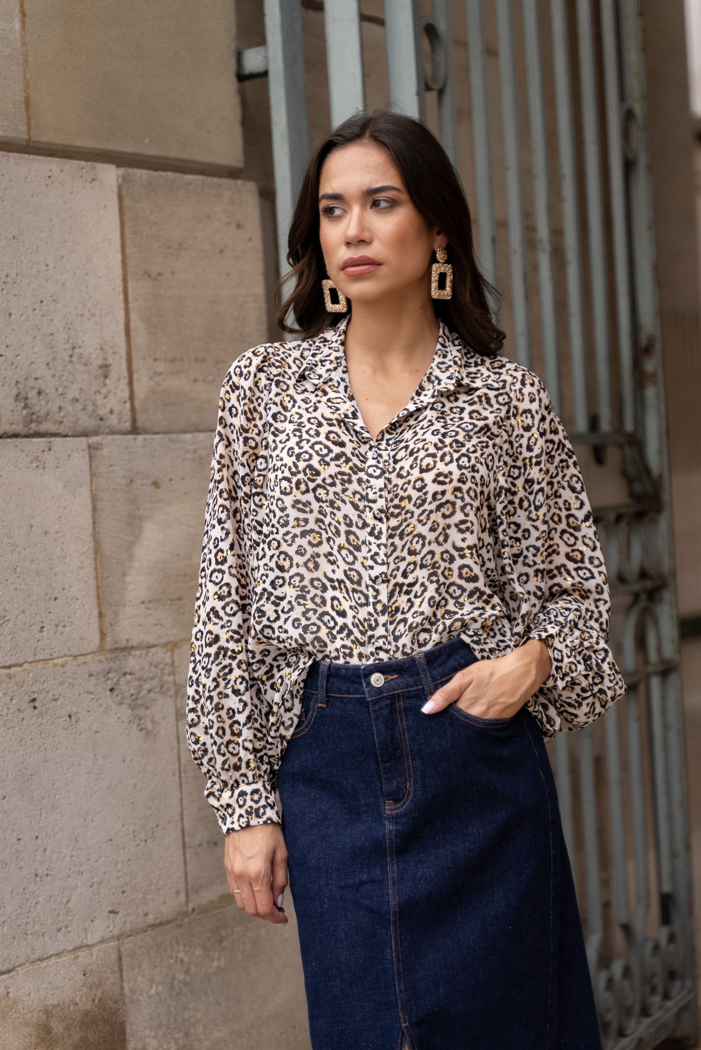 Bluse Leoda