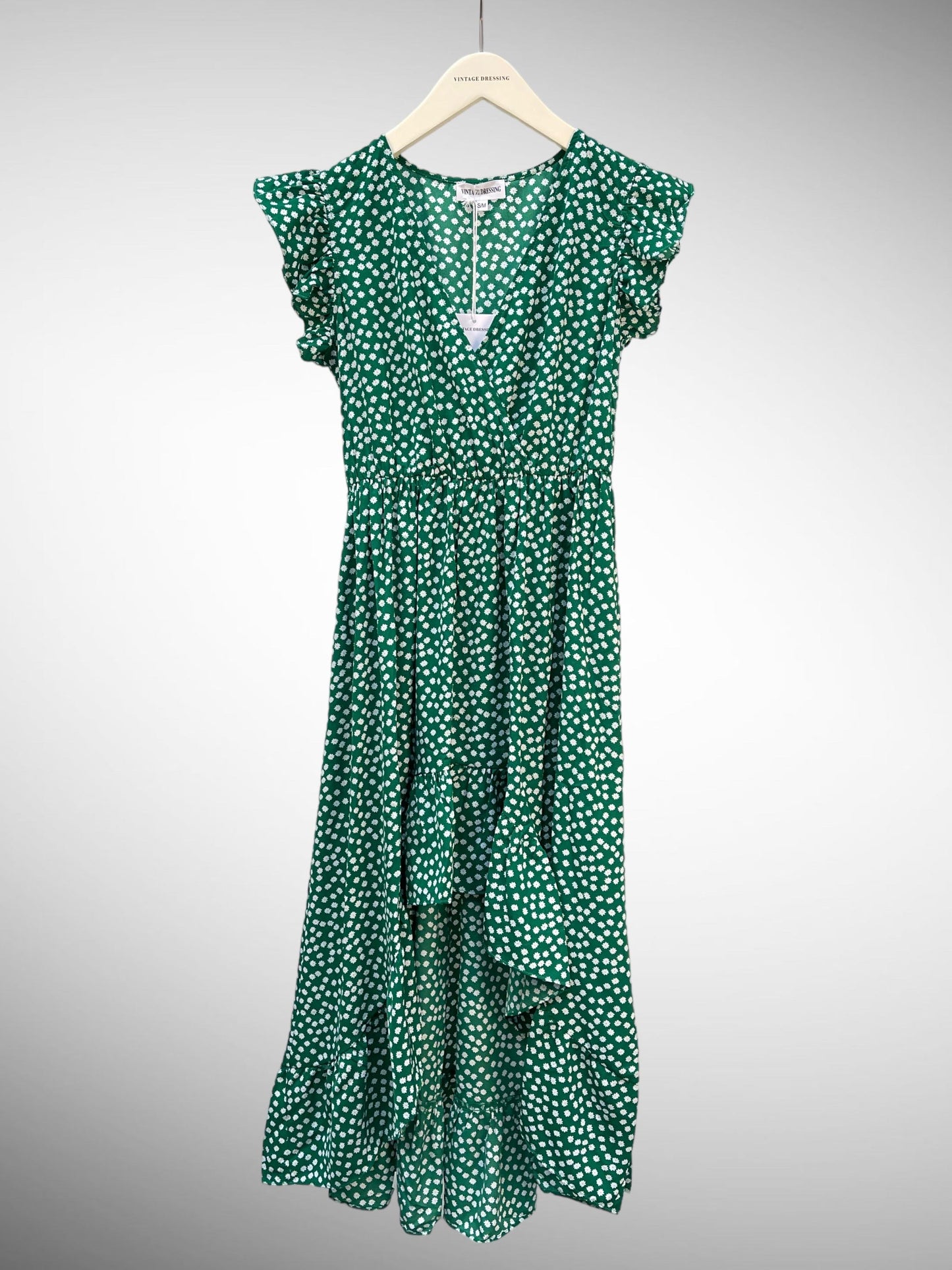 Kleid Sonnenblume Vokuhila