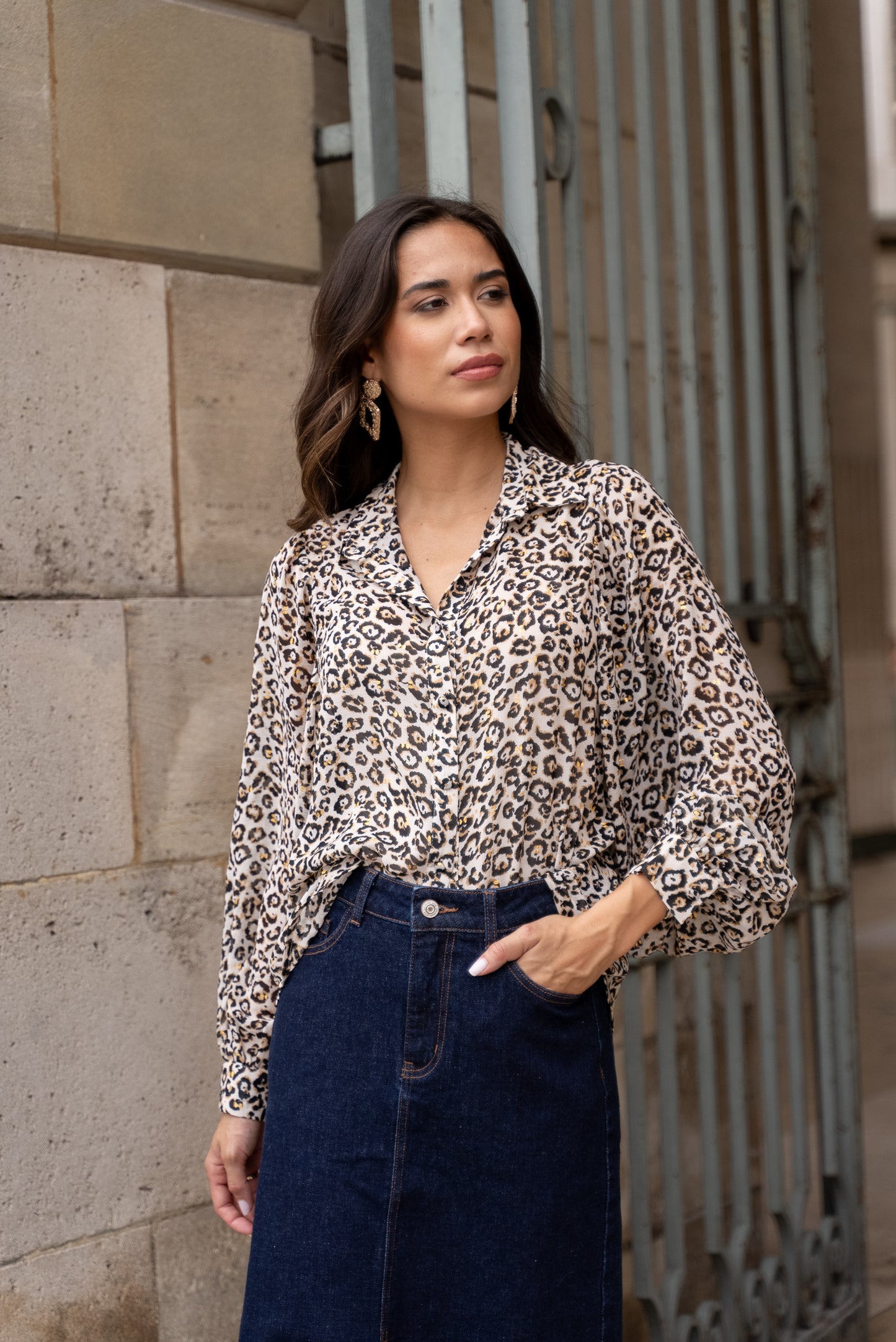 Bluse Leoda