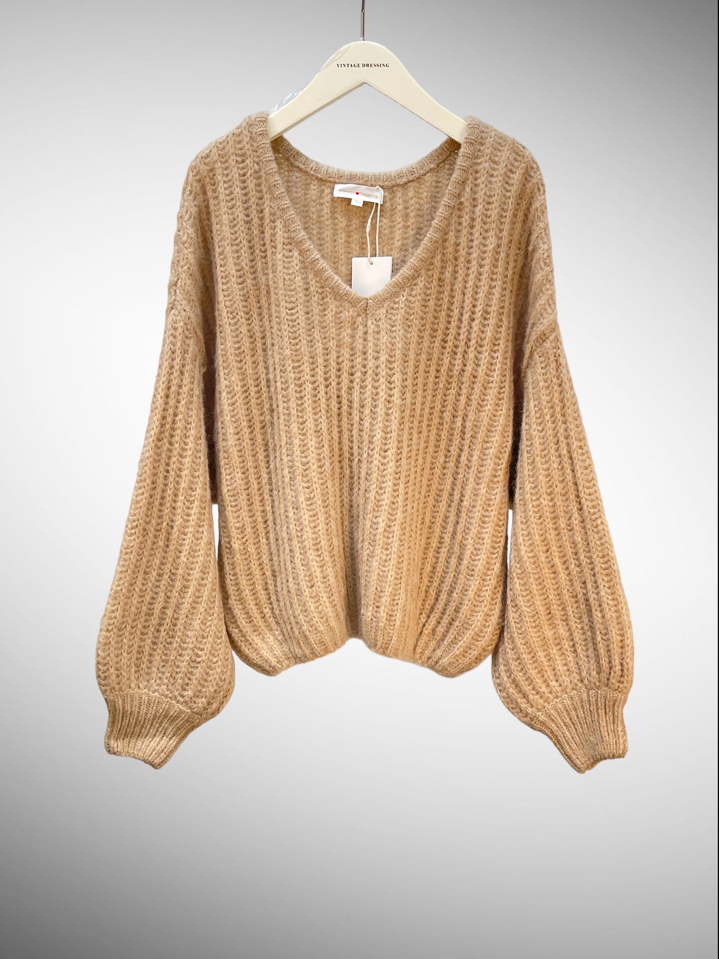 Pulli V tough knit