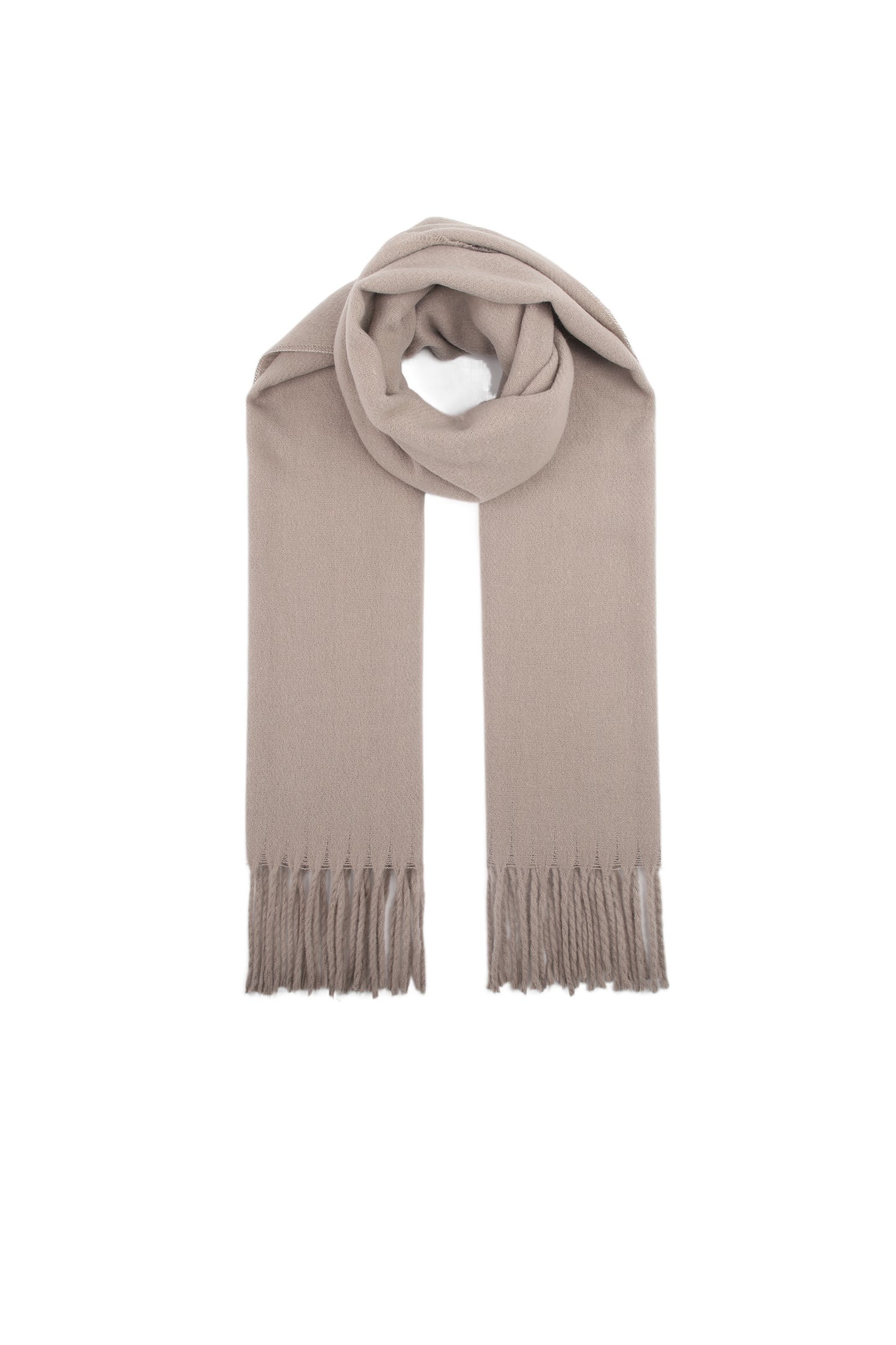 Schal Flat white