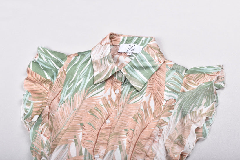 Hemdkleid new Jungle kurz