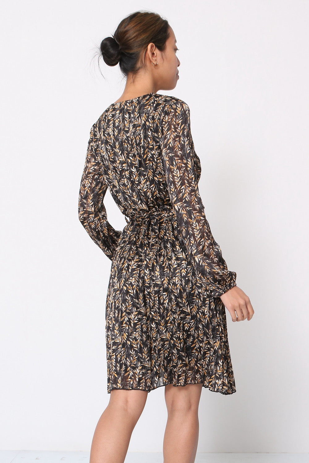 Kleid Flowers in Winter belty