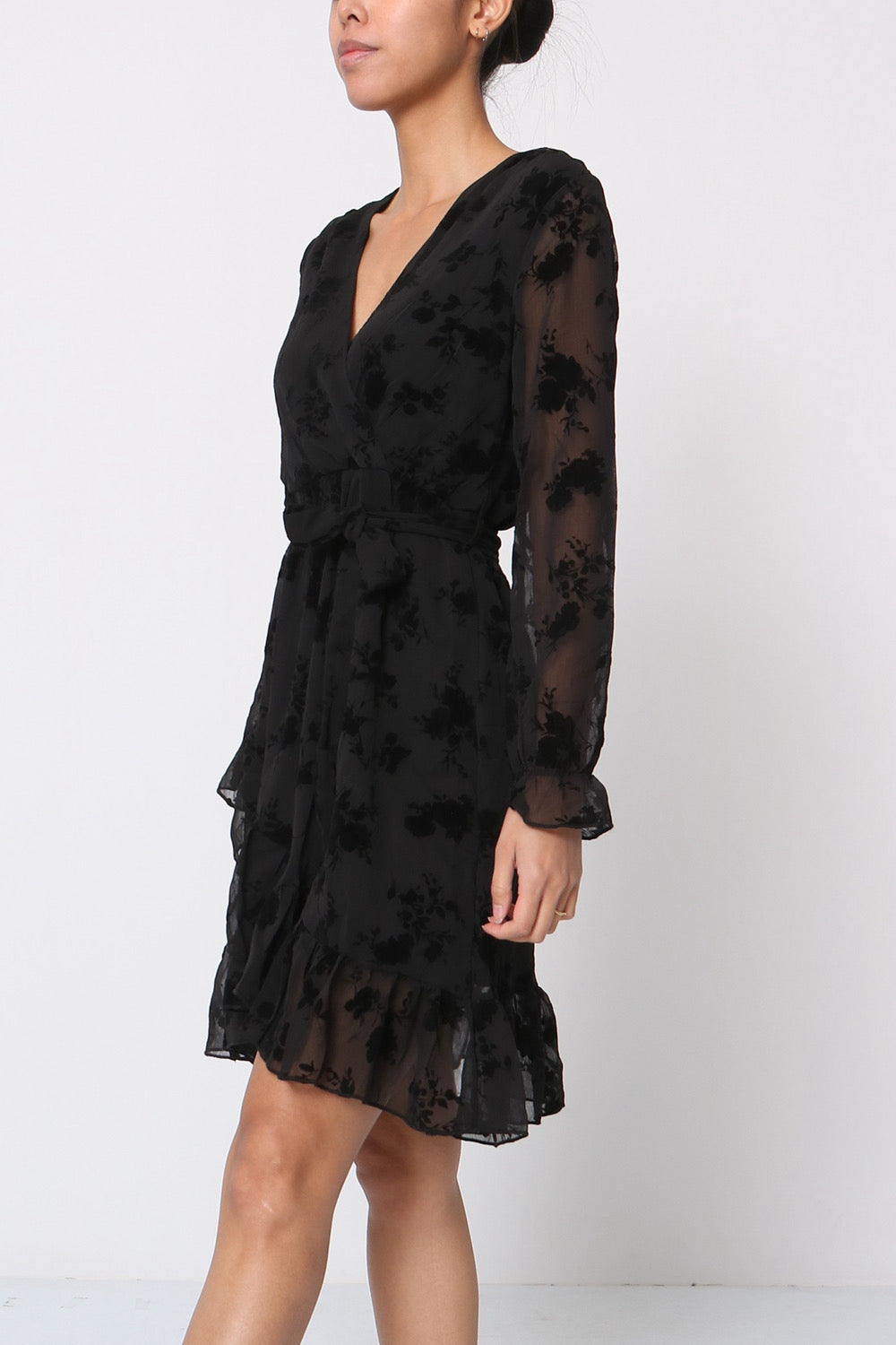 Kleid Flowerflock V kurz