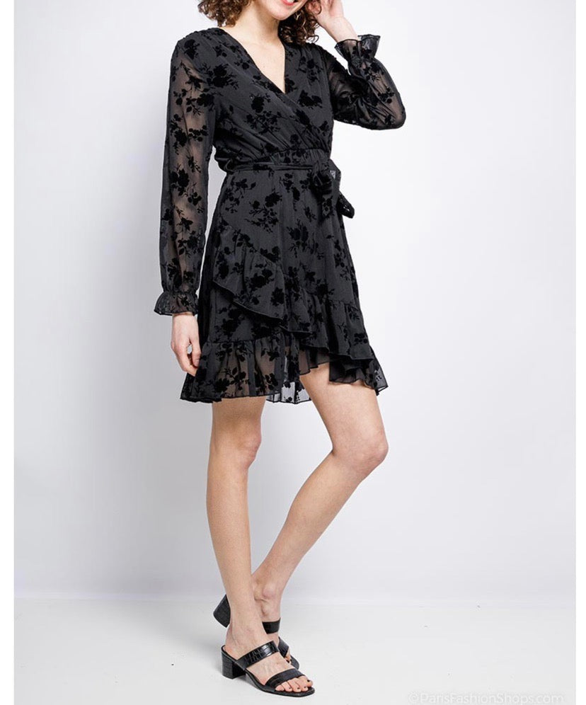 Kleid Flowerflock V kurz