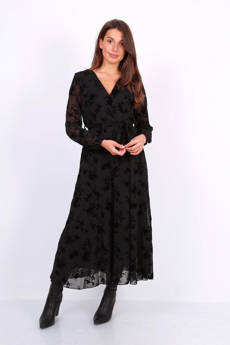 Kleid Flowerflock V lang
