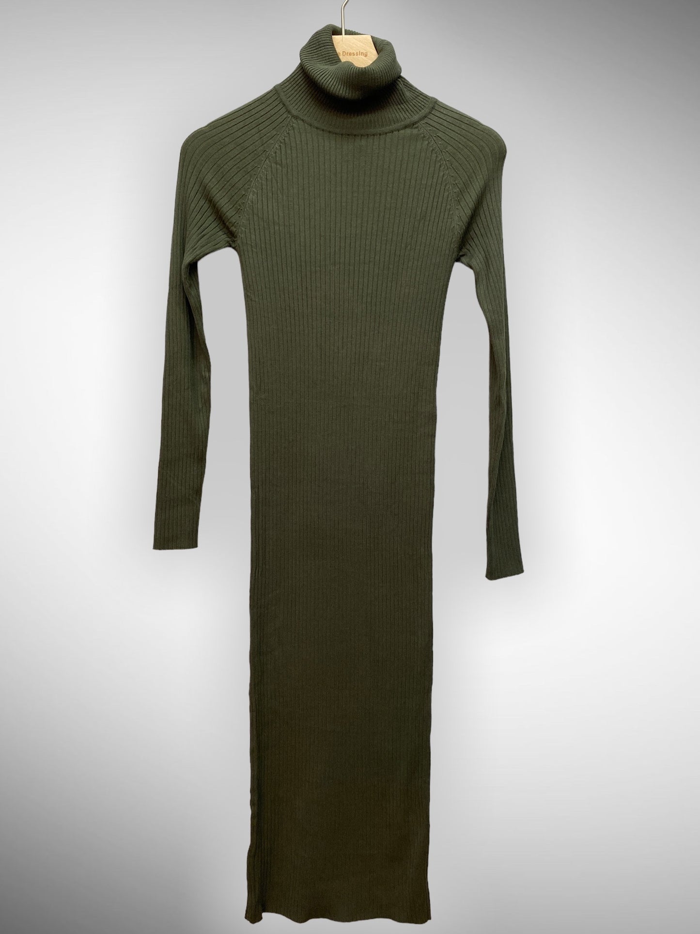 Kleid Rolli gerippt