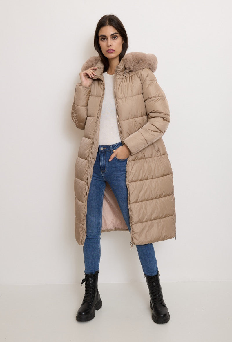 Steppmantel Caroline zip