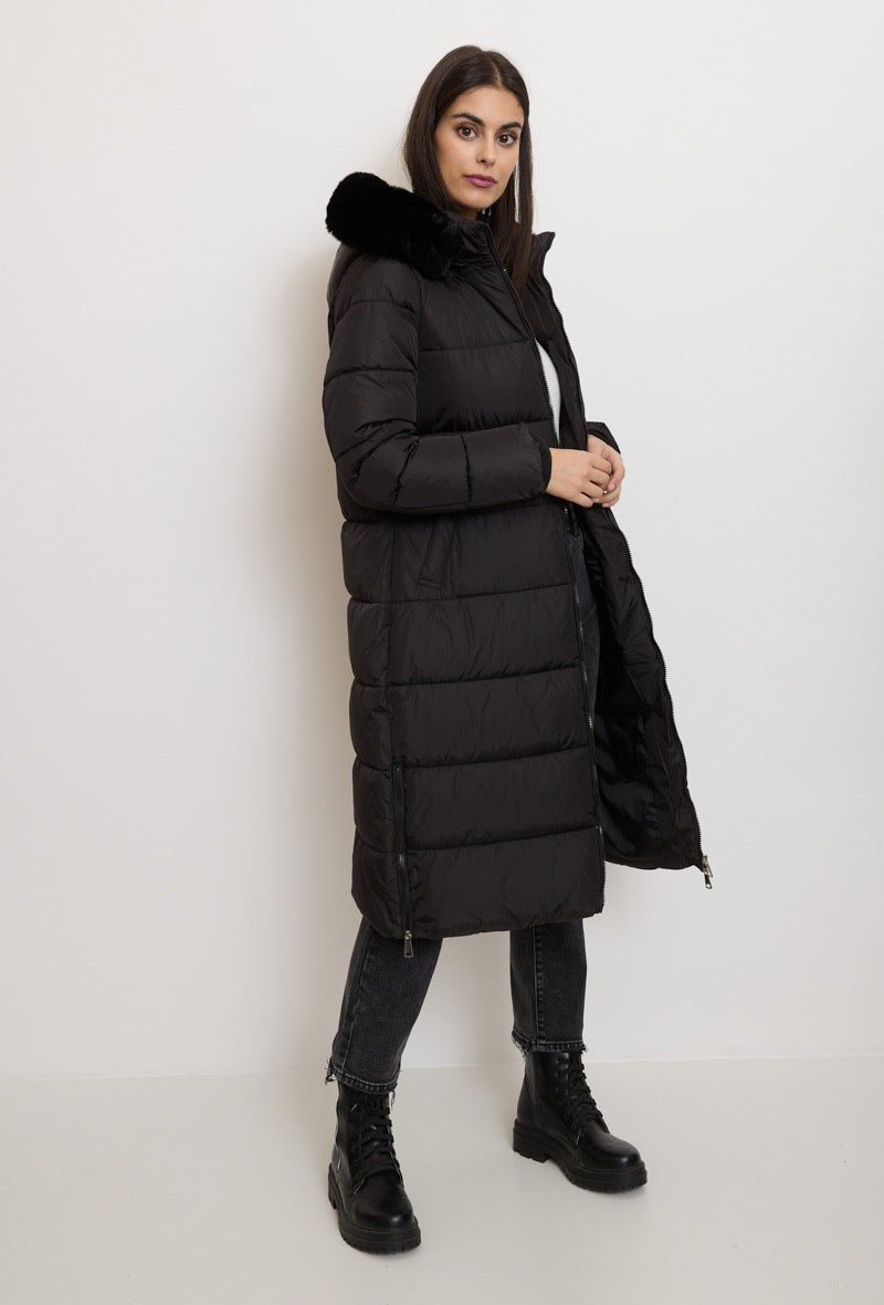 Steppmantel Caroline zip