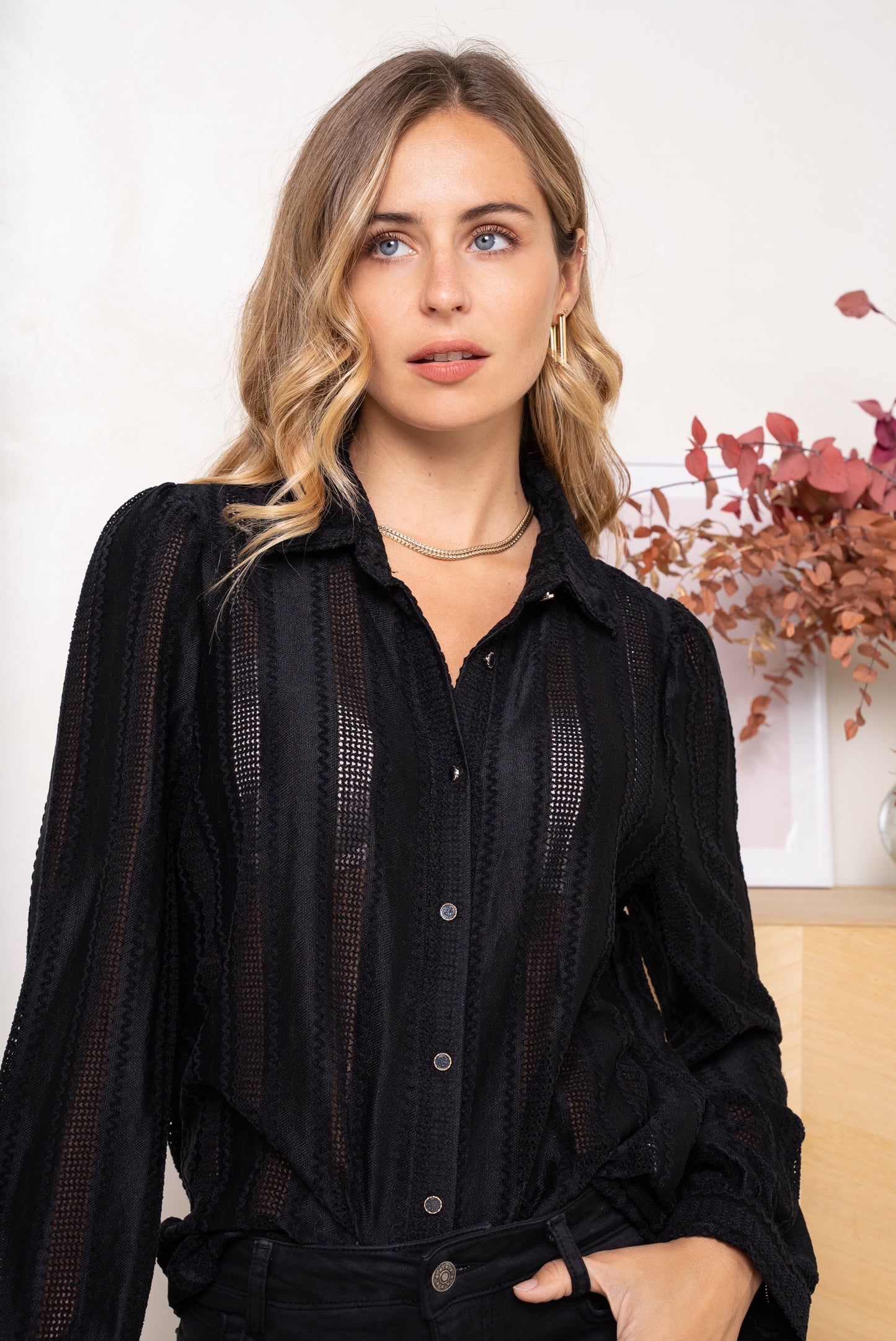 Bluse Party Stripes