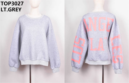 Sweatshirt LA grey