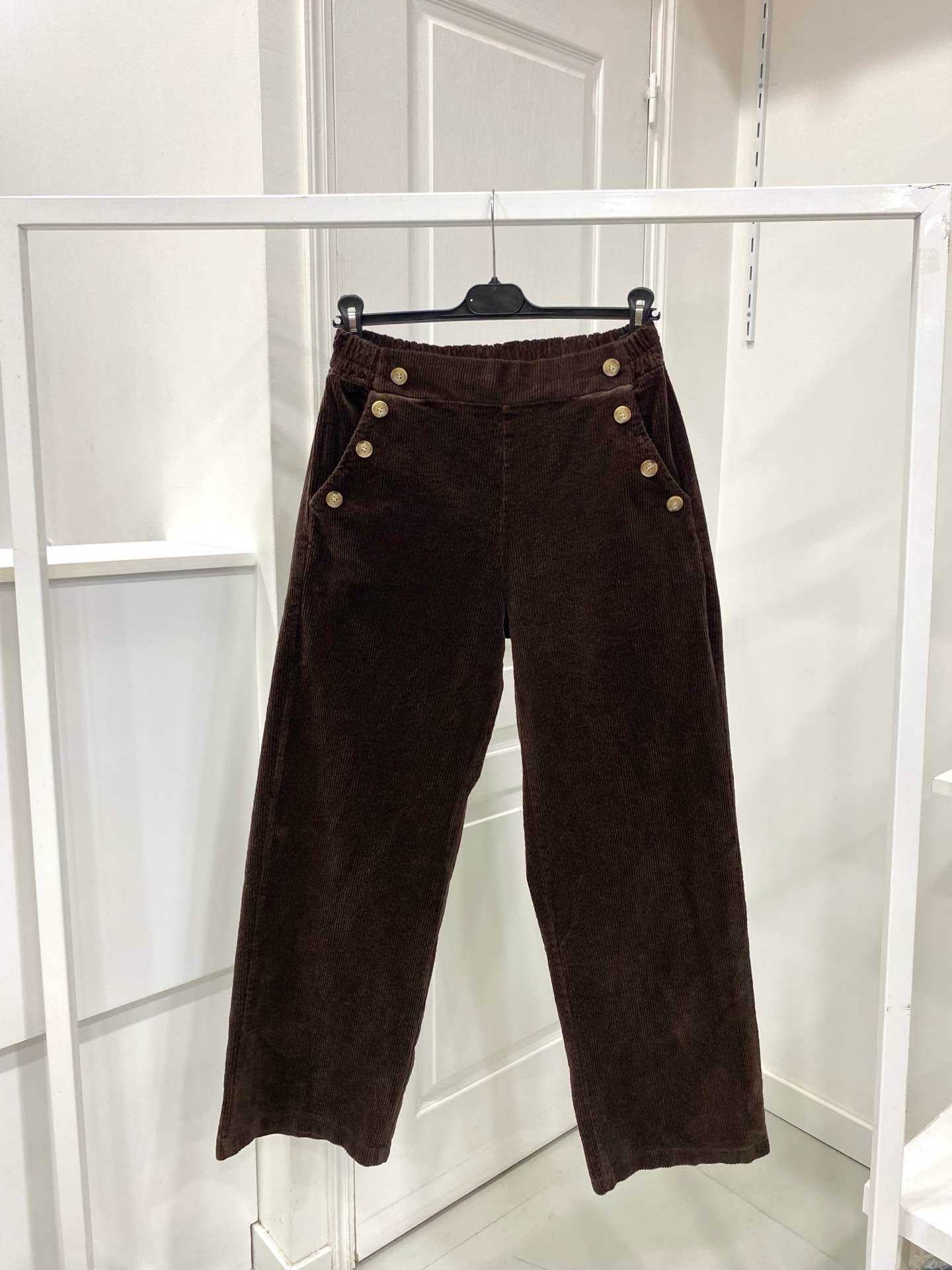Hose Corduroy Button